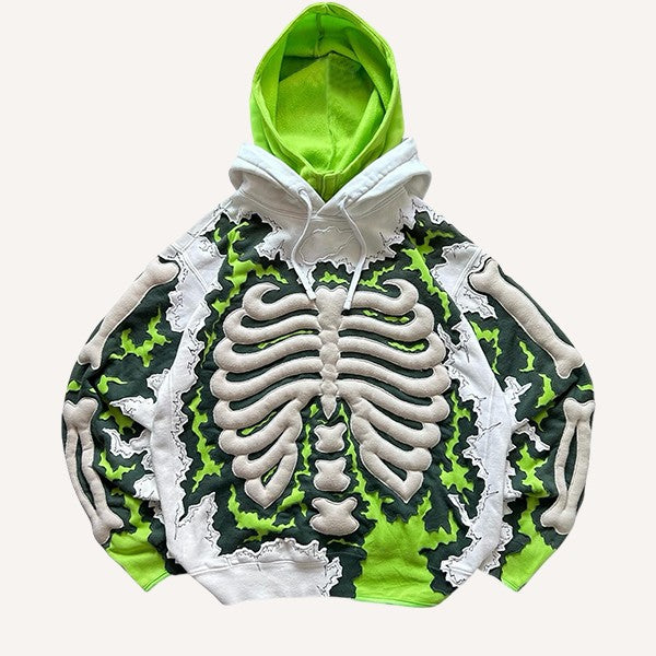 Fashion Casual Printed Polyester Sweater