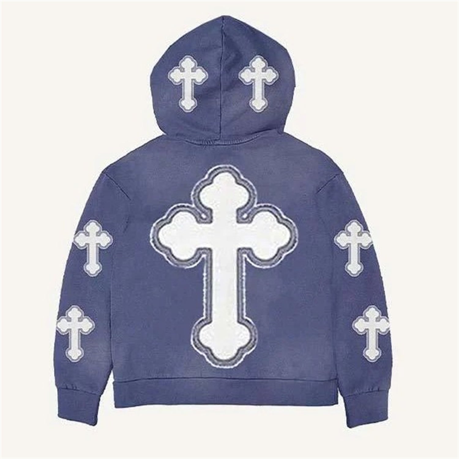 Fashion Casual Printed Polyester Sweater